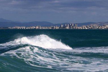 İsrail devleti topraklarının Akdeniz'de Sahili 
