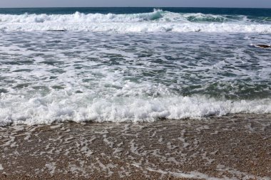 İsrail devleti topraklarının Akdeniz'de Sahili 