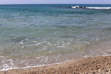 İsrail devleti topraklarının Akdeniz'de Sahili 