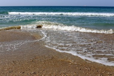 İsrail devleti topraklarının Akdeniz'de Sahili 