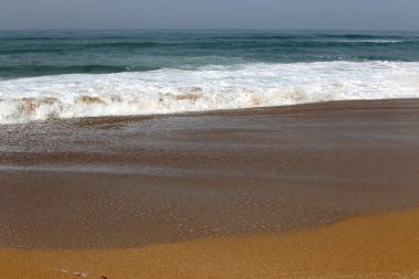 İsrail devleti topraklarının Akdeniz'de Sahili 