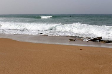 İsrail devleti topraklarının Akdeniz'de Sahili 