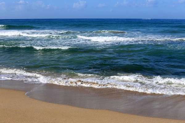 İsrail devleti topraklarının Akdeniz'de Sahili 