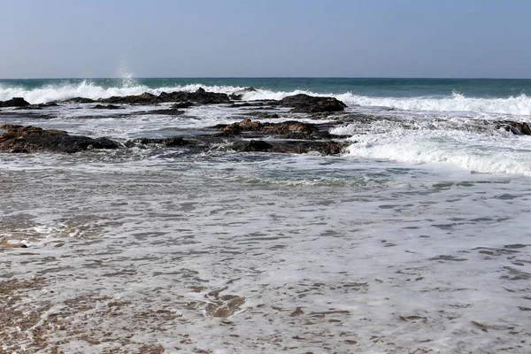 İsrail devleti topraklarının Akdeniz'de Sahili 