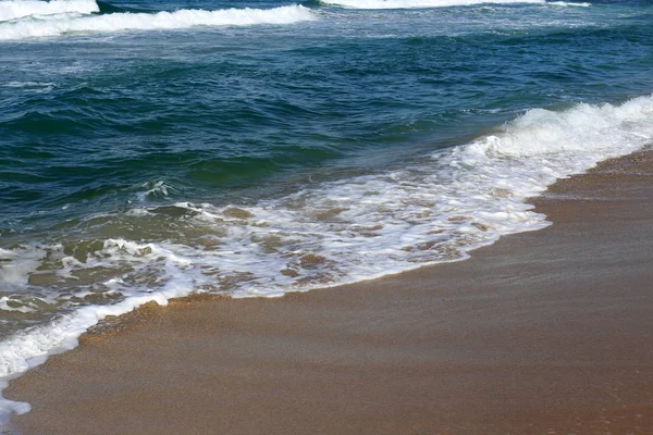 Cor Água Mar Mediterrâneo — Fotografia de Stock