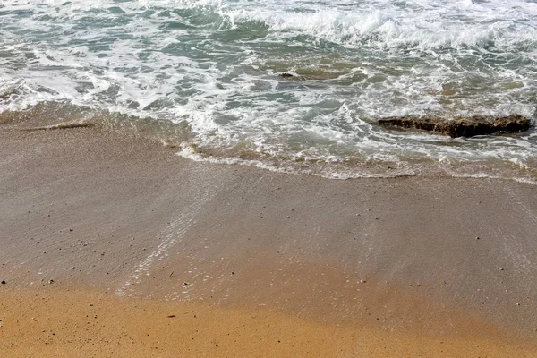 Färgen Havet Bevattnar Medelhavet — Stockfoto