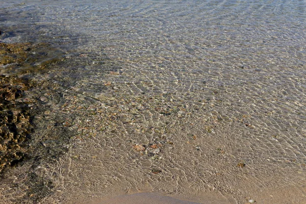 Färgen Havet Bevattnar Medelhavet — Stockfoto