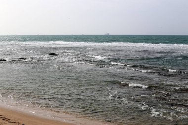 Gemi stand içinde Hayfa İsrail akın 