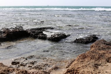 Gemi stand içinde Hayfa İsrail akın 