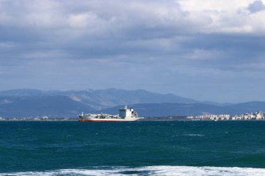 Gemi stand içinde Hayfa İsrail akın 