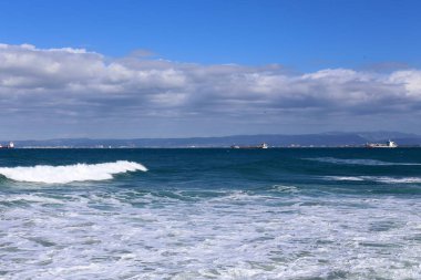 Gemi stand içinde Hayfa İsrail akın 