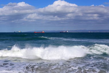 Gemi stand içinde Hayfa İsrail akın 