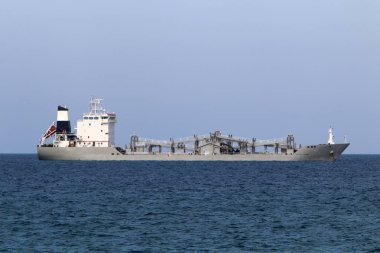 Gemi stand içinde Hayfa İsrail akın 