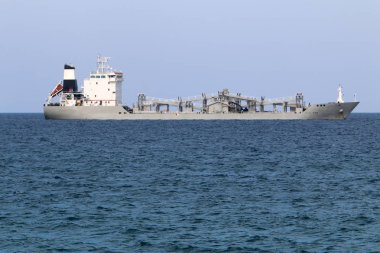 Gemi stand içinde Hayfa İsrail akın 