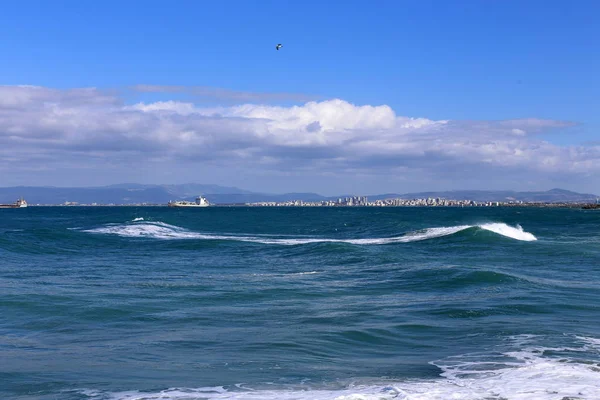 Gemi stand içinde Hayfa İsrail akın 