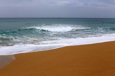 İsrail devleti topraklarının Akdeniz'de Sahili 