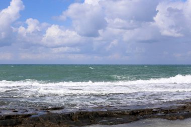 İsrail devleti topraklarının Akdeniz'de Sahili 