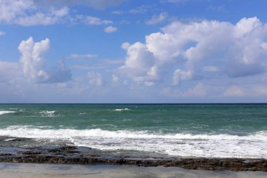 İsrail devleti topraklarının Akdeniz'de Sahili 