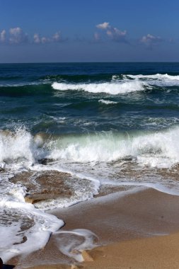 İsrail devleti topraklarının Akdeniz'de Sahili 
