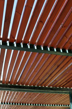 İnşaat ve mimari büyük bir şehir sokaklarında geometrik şekiller 