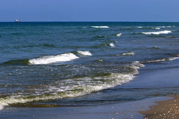Akdeniz'de İsrail devletinin kuzey kıyısında 