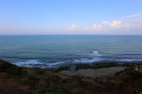 Kusten Medelhavet Norra Delen Staten Israel — Stockfoto