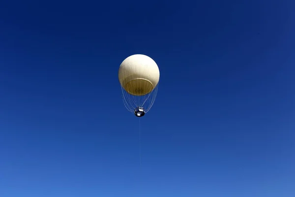 Ballon Dans Lequel Gaz Est Utilisé Pour Voler Léger Que — Photo
