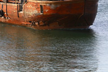 İsrail Akdeniz'in kıyısında tekne 