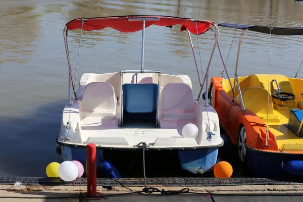 Boot Den Ufern Des Mittelmeeres Island — Stockfoto