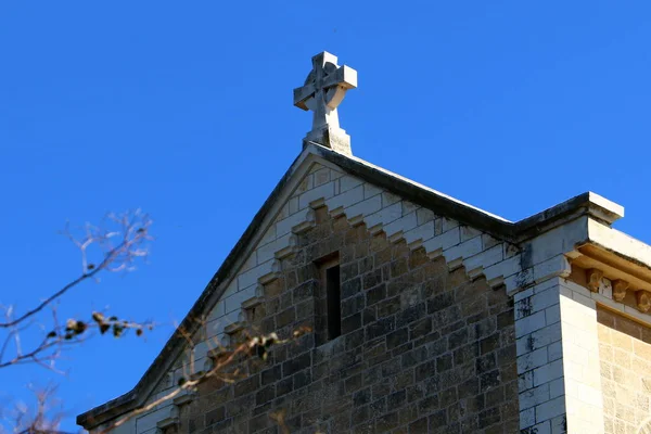 Monasterio Latrunsky Virgen Fundado 1890 Por Orden Monástica Los Carmelitas — Foto de Stock