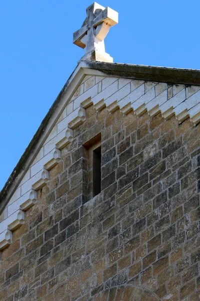 Mosteiro Virgem Latrunsky Fundado 1890 Pela Ordem Monástica Dos Carmelitas — Fotografia de Stock