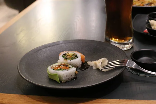Sushi Dish Traditional Japanese Cuisine — Stock Photo, Image