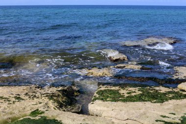 Akdeniz'de İsrail devletinin kuzey kıyısında 