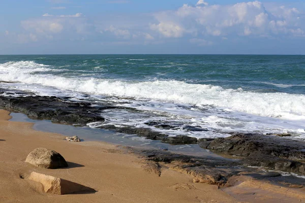 Akdeniz'de İsrail devletinin kuzey kıyısında 