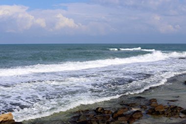 Akdeniz'de İsrail devletinin kuzey kıyısında 