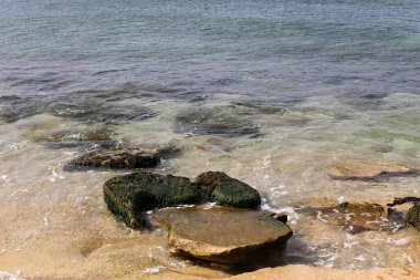 Akdeniz'de İsrail devletinin kuzey kıyısında 