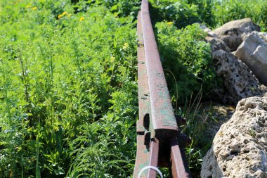 İsrail demiryolu bir demiryolu pist ile bir yoldur. 