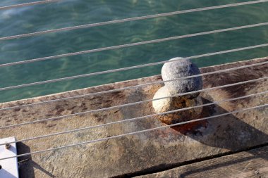 Akdeniz'de Kuzey İsrail iskelede 