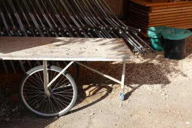 İnsan kas zorla ayak pedalları harekete tekerlekli bisiklet araç 