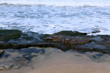 Akdeniz'de İsrail devletinin kuzey kıyısında 