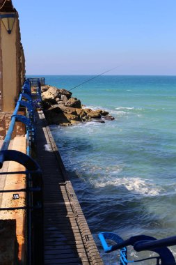 Akdeniz'de İsrail devletinin kuzey kıyısında 