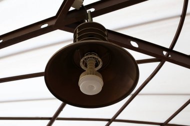 fener İsrail şehir parkında yüklü aydınlatma için 