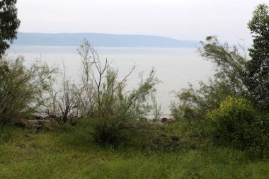 Kinneret Gölü 'Nün su seviyesi normal olarak 3,42 m 'dir.. 