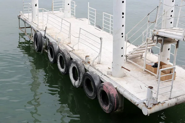 Nivel Del Agua Lago Kinneret Por Debajo Normal — Foto de Stock