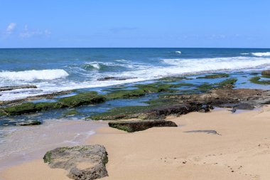 Akdeniz'de İsrail devletinin kuzey kıyısında 