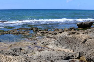 Akdeniz'de İsrail devletinin kuzey kıyısında 