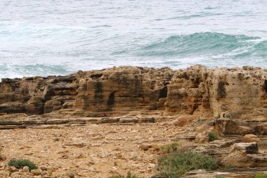 Akdeniz'de İsrail devletinin kuzey kıyısında 