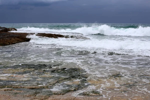 Akdeniz'de İsrail devletinin kuzey kıyısında 