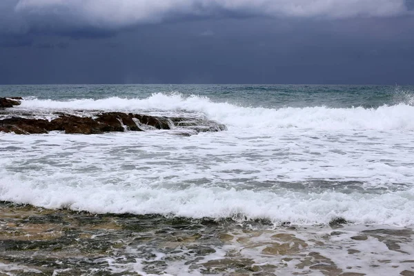 Akdeniz'de İsrail devletinin kuzey kıyısında 