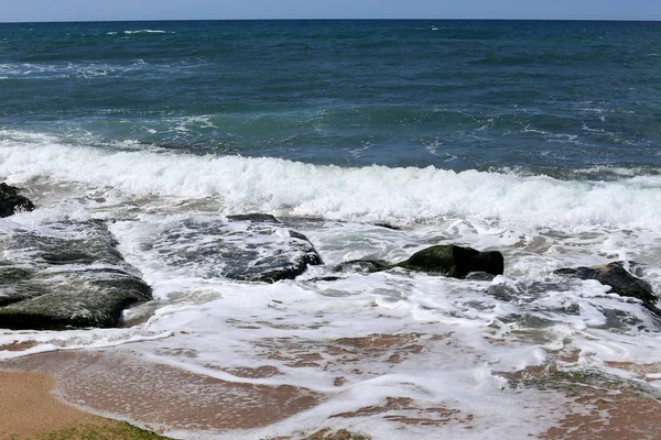 Akdeniz'de İsrail devletinin kuzey kıyısında 